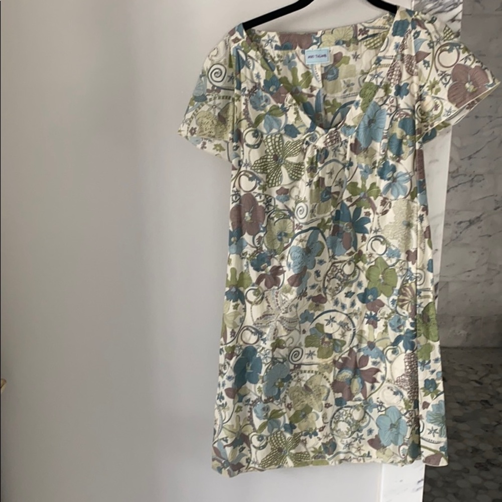 Mimi Thumb-Italian Designer Floral Dress